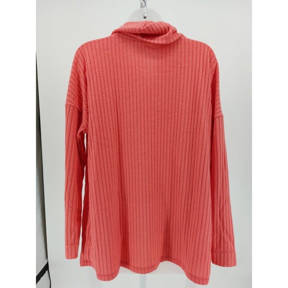 Maternity Long Sleeve Cowl Neck Cozy Rib T-Shirt - Ingrid & Isabel - Size XL - Picture 2 of 3